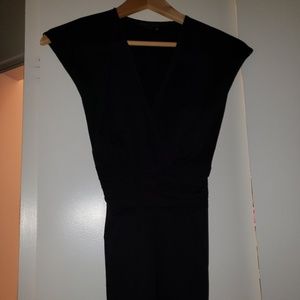 BCBG Black vneck top